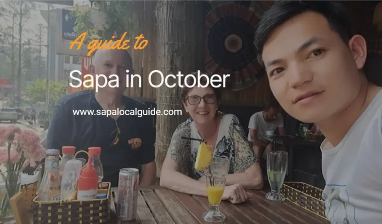 Sapa in October – The wonderful beauty of the village and terraced fields on the mountainside