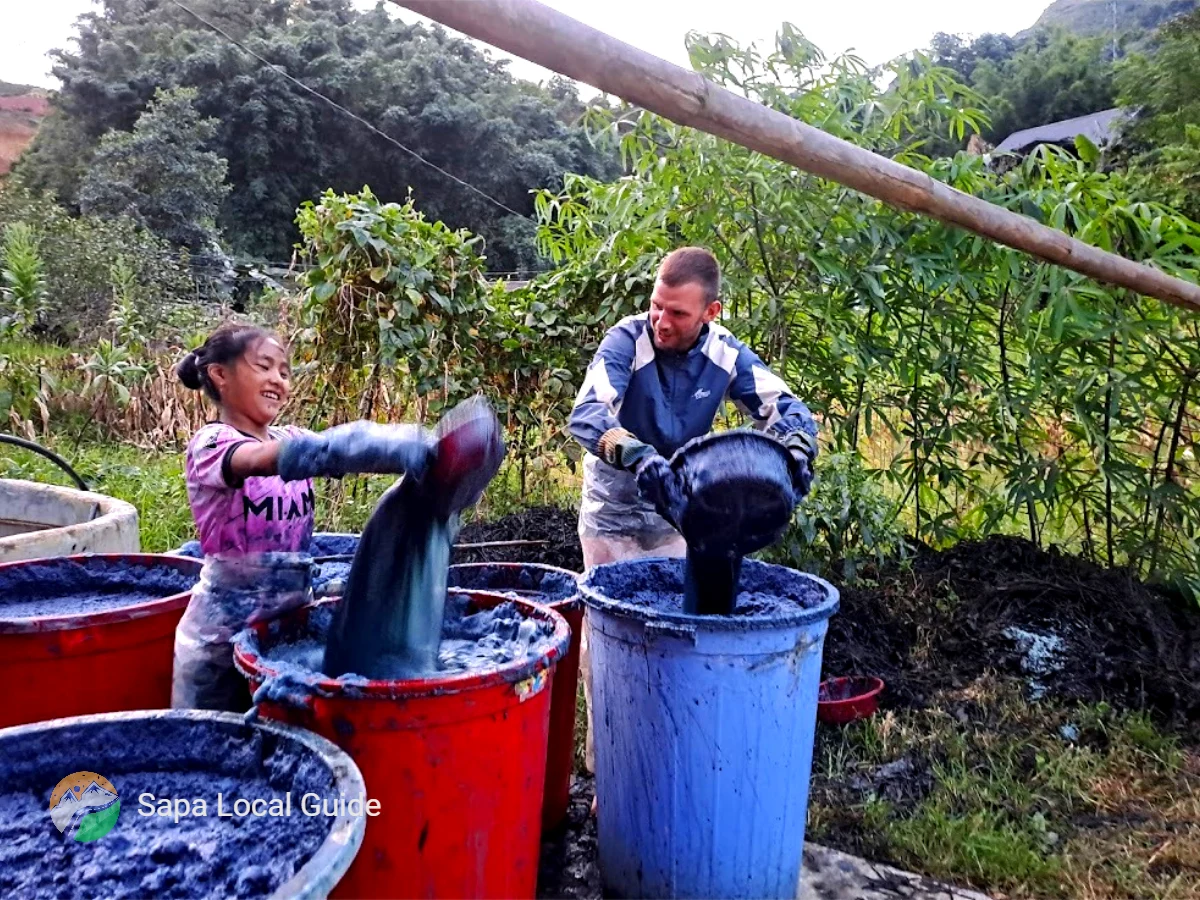 Try Embroidery or Dyeing with Black Hmong Women