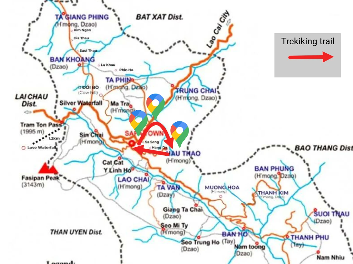 sapa map